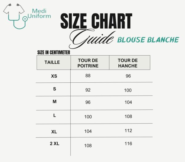 BLOUSE BLANCHE LONGUES MANCHES – Image 5